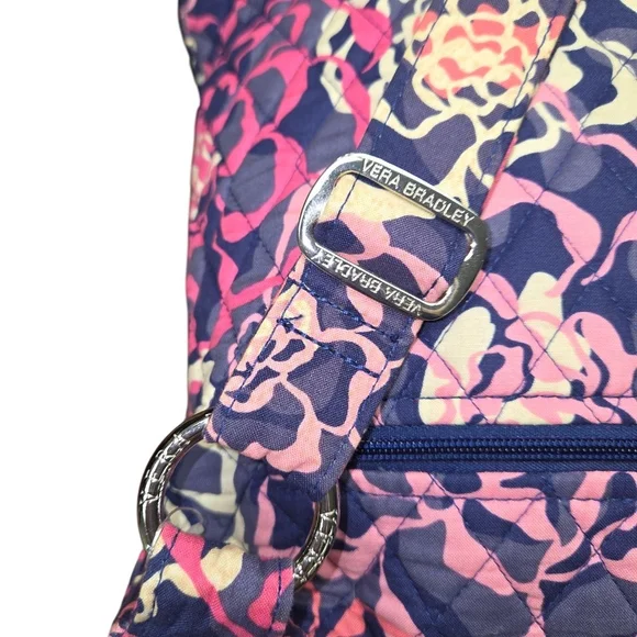 Vera Bradley Pink and Purple Women's Crossbody Bag - Picture 5 of 8